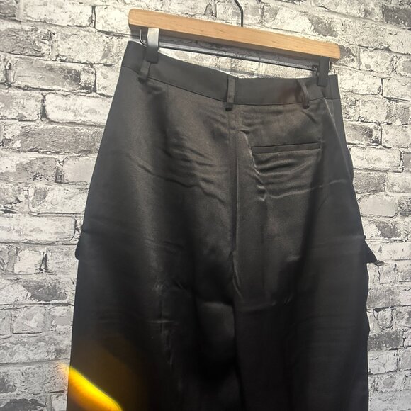 EUC Noli Yoga  Wide Leg High Rise Cargo Pants Women's Size 6 - Picture 6 of 9